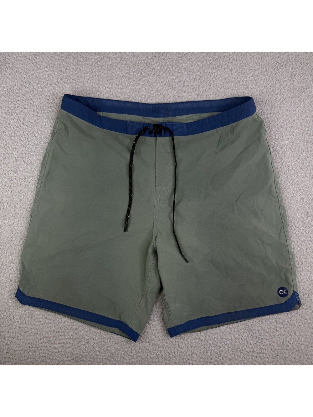 Outerknown Apex Board Shorts Mens 34 Swim Trunks Surf Pool Beach Green